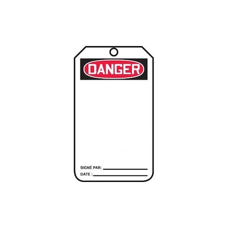 Accuform Caution, RP-Plastic, 3-1/4 in Width, 3/8 in Height, , 5 PK FRMDT185PTM